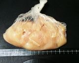 鶏胸肉とキャベツの柚子ごしょう炒め★作り方1写真