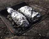 キャンプスイーツ＊焼きイモ作り方4写真
