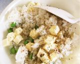 枝豆チーズペッパーおにぎり作り方3写真