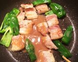 ご飯モリモリ♡豚ピーのオイ味噌バター炒め作り方4写真