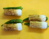 胡麻和えオクラ㏌竹輪作り方7写真