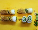 胡麻和えオクラ㏌竹輪作り方8写真