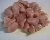 カニカマとキュウリ鶏むね肉のからし和え♪作り方3写真