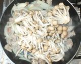 豚肉と茸(しめじ)の温野菜サラダ♪作り方4写真