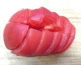トマトとレタスのオイルサラダ作り方2写真
