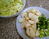 カタルーニャ風キャベツ入りマッシュポテト作り方1写真