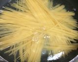 スナップエンドウとベーコンのパスタ♪作り方2写真