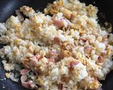 簡単レタスチャーハン作り方4写真