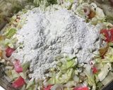 ナイショ！水を使わないふんわりお好み焼き作り方1写真