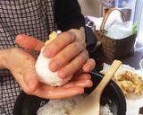 鶏肉の天むす作り方6写真