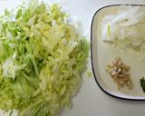 南インドのキャベツカレー炒め（トーレン）作り方1写真