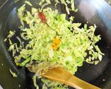 南インドのキャベツカレー炒め（トーレン）作り方8写真