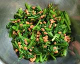 ダイエットに！ホウレン草と納豆のチーズ焼作り方3写真