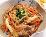 フライパンで5分！超簡単☆五目あんかけ丼作り方6写真