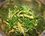 簡単♪水菜と薄あげのカリカリサラダ作り方4写真