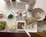 冷や奴（ネバネバ全部のせ）作り方1写真