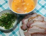 焼き豚と卵の炒め物作り方1写真