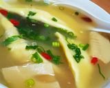 韓国の家庭料理！豆腐キムチのスープ餃子作り方12写真