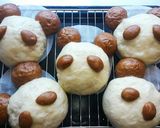 肉まん(パンダ)作り方25写真