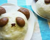肉まん(パンダ)作り方27写真