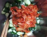 混ぜるだけ！焼肉屋さんのピリ辛キュウリ作り方2写真