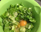 たった10分で!!残りご飯でお好み焼き風作り方1写真