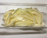 豚細切れ肉とじゃがいものみのむし揚げ作り方1写真