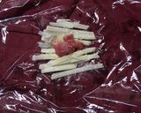 豚細切れ肉とじゃがいものみのむし揚げ作り方6写真