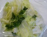 袋でふりふり☆レタスの青じそサラダ作り方2写真