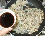 豚肉と茸(しめじ)の温野菜サラダ♪作り方5写真