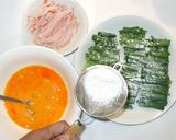 ニラのかにかま卵焼き♪コチュジャンソース作り方3写真