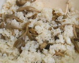 手軽に！きのことアサリの混ぜご飯作り方3写真