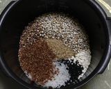 ちょっとリッチな黒米入り☆はと麦雑穀ご飯作り方4写真