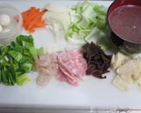 青梗菜とベーコンの中華丼　part④作り方1写真