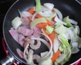 青梗菜とベーコンの中華丼　part④作り方7写真