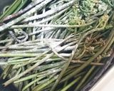 ワラビのあく抜き作り方2写真