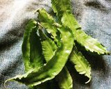四角豆の塩麹炒め作り方1写真