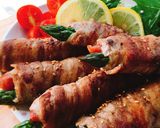 お弁当にも！ソーセージとアスパラの肉巻き作り方7写真