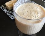 朝食にきなこバナナりんごジュース作り方2写真