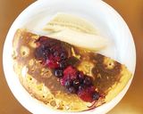 バナナとナッツの極上ホットケーキ♡作り方7写真
