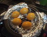スモークポットで作る半熟ゆで卵の燻製作り方4写真