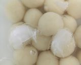 はちみつ豆乳プリン♪豆腐白玉のっけ♪作り方11写真
