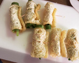 青梗菜と油揚げのまきまきオイスターソース作り方6写真