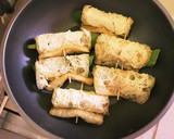青梗菜と油揚げのまきまきオイスターソース作り方7写真