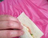 食べやすーい！くるくるロールサンドイッチ作り方5写真