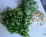 みんこんちの 大人の青とうがらし味噌作り方1写真