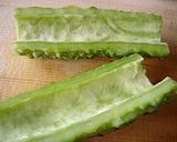 ゴーヤの梅マヨ冷しゃぶ作り方1写真