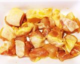 お弁当に♡ごろっとチキンオムライス作り方1写真