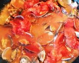 簡単激旨!あさりのあっさりトマトパスタ✨作り方9写真
