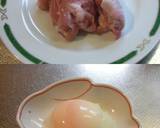 香ばしい焼き鳥素麺 梅肉添え作り方3写真